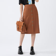Load image into Gallery viewer, Semir 2020 summer new spring basic long skirt skirt female summer retro art skirt skirt
