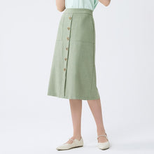Load image into Gallery viewer, Semir 2020 summer new spring basic long skirt skirt female summer retro art skirt skirt
