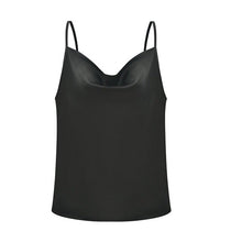 Load image into Gallery viewer, Satin Women Thin Wild Solid Camis Vest Women Tank Tops Female 2020 Summer Sexy Strap Basic Tops Chiffon Sleeveless Camisole топ
