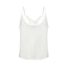Load image into Gallery viewer, Satin Women Thin Wild Solid Camis Vest Women Tank Tops Female 2020 Summer Sexy Strap Basic Tops Chiffon Sleeveless Camisole топ
