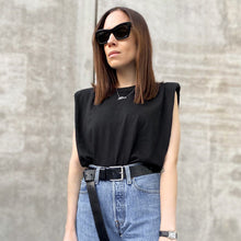 Load image into Gallery viewer, Women Summer Sleeveless Tops Tee Female O Neck Vest Tanks Women Blouse Shirt Ladies Loose Chic Casual Blouses Cotton Tanks Shirt
